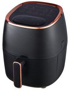 Freidora de aire eléctrica con pantalla digital, horno de <span class=keywords><strong>2023</strong></span> W con pantalla táctil, cesta antiadherente desmontable, 3,5 AA - Product Image 6