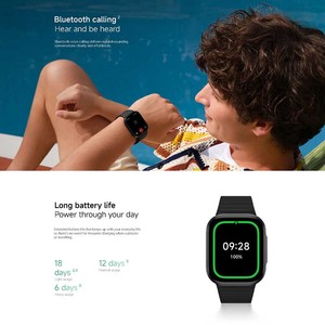Reloj Inteligente Redmi Watch 6 Lite 1.96 AMOLED con GPS, Monitor de Actividad Física, Correa de Silicona Unisex, Resistente al Agua IPX8 - Product Image 6