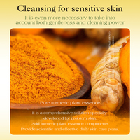 TWG OEM Factory - Lingettes nettoyantes pour le visage à l'extrait de curcuma, éclaircissantes et hydratantes, soin de la peau, lingettes nettoyantes pour le visage à l'acide kojique et au curcuma