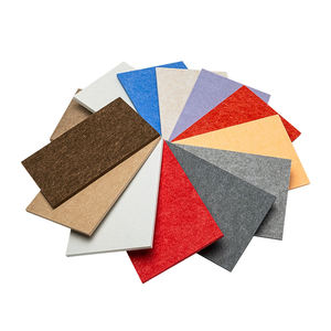 Tableau blanc acoustique en PET insonorisant Contrôle du bruit Panneau d'affichage acoustique en fibre de polyester Tableau d'affichage mural - Product Image 1