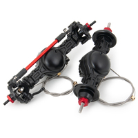 Trục Trước Vi Sai Được Tích Hợp Bánh Răng Bằng Thép Hợp Kim Kim Loại Cho 1/14 Tamiya Trailer Tractor Tow Kéo Xe Tải RC