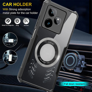 Pour Realme GT7 6 5 2 PRO <span class=keywords><strong>GT</strong></span> 7T 6T 3T Neo2 3 5 6 SE Coque transparente avec cadre airbag, anti-poussière, dissipation thermique, respirante, housse Esports - Product Image 5