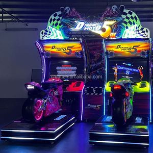 Nouvelle Machine de Jeu d'Arcade de Course de Moto à Deux Joueurs 2026, Simulateur Vidéo à Monnayeur, Construction Métallique, Certifiée CE, 110/220V - Product Image 5
