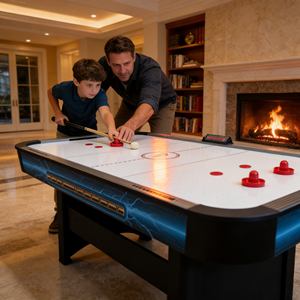 <span class=keywords><strong>Mesa</strong></span> <span class=keywords><strong>de</strong></span> <span class=keywords><strong>Hockey</strong></span> <span class=keywords><strong>de</strong></span> Aire Portátil Personalizable para el Hogar, para Jugar en Interiores - Product Image 1