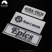 Écussons thermocollants personnalisés en caoutchouc, badges souples en PVC pour sacs à dos, chapeaux, crochets, étiquettes en silicone gaufré, patchs tactiques d'extérieur, étiquettes de vêtements