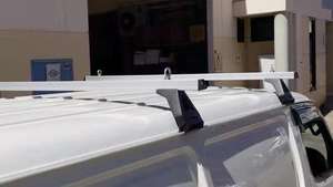 Auto Hiace Van 2005-18 tetto 1695 stretto <span class=keywords><strong>portapacchi</strong></span> in alluminio per vari veicoli da 58x6 pollici - Product Image 3