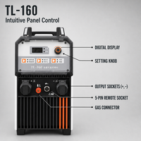 Inverter de découpe plasma numérique IGBT TL-160 380V, épaisseur de coupe maximale 80 mm, machine de découpe plasma pour métal