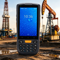 Ordinateur portable antidéflagrant, PDA portable, Android 12, écran 4,0 pouces, processeur octa-core 2,0 GHz, mémoire 32 Mo, IP66, 1D/2D