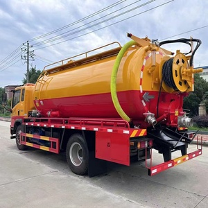 รถบรรทุกดูดสิ่งปฏิกูลระบบอัตโนมัติ20ลูกบาศก์เมตรรถบรรทุกดูดสิ่งปฏิกูลดีเซล4*2 - Product Image 2