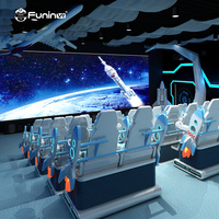 Simulador educativo de realidad virtual Cine Teatro 4D 6D Cine Sistema 3D