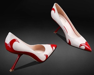 Tendencia de Moda 2024, Zapatos de Tacón Alto Elegantes Hechos a Mano en Varios Colores para Mujer, Zapatos de Tacón Alto con Punta en Pico, Sexys y Únicos - Product Image 5