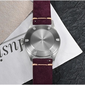 Reloj de Piloto Retro para Hombre San Martin SN0033-G2, Nuevo, 38.5mm, Diseño Original, Bisel con Moneda Tallada, Movimiento Automático Mecánico YN55 NH35, Cristal de Zafiro - Product Image 5