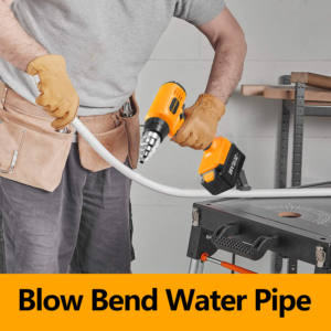 WORKSITE-<span class=keywords><strong>pistola</strong></span> de calor inalámbrica personalizada, soldadura de sellado, termorretráctil, batería de aire caliente, 20V - Product Image 3