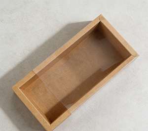 Customized High-End Eco-Friendly Recyclable Kraft Paper Drawer <b>Box</b> with PVC Liner for Certified Luxury Packaging From Vietnam - Product Image 3