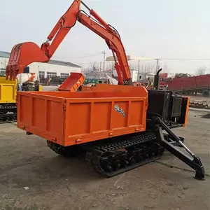 HW-5D-cubo de excavación con volquete 5T, dispositivo para excavación sobre orugas 5T, 600mm de profundidad, 5000kg - Product Image 2