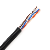 Kabel Jaringan Cat6 cat 5e Cat6a Kabel Jaringan Tembaga Murni Kabel Luar Ruangan Dalam Ruangan