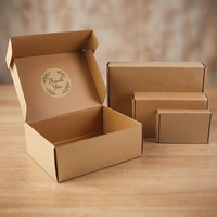Boîte d'emballage en carton kraft découpée à l'emporte-pièce, personnalisable avec logo, pelliculage mat, doublure en éponge recyclable, pliable à plat, pour chaussettes