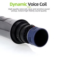 Système de microphone sans fil UHF 8 canaux, ensemble multi-micros pour événements en direct, système de sonorisation avec micros portatifs et micros cravate