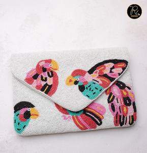 Stylish Beaded Clutches for Women Lightweight Compact <b>Evening</b> <b>Bags</b> Ideal for Weddings Galas Parties and Formal Events - Product Image 3