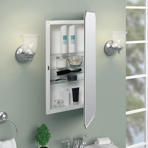 ไม่มีกรอบขอบ Beveled แบนตู้ยาเดียวที่<span class=keywords><strong>ม</strong></span>ี<span class=keywords><strong>ประตู</strong></span>กระจก - Product Image 3