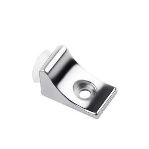 Support d'étagère en alliage de zinc en forme de L, fixation pour cloison de meuble simple couche, connecteur de meuble épaissi - Product Image 4