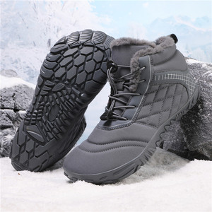 Botas de Nieve Unisex con Forro Polar Grueso, Impermeables, Cálidas, Antideslizantes, para Senderismo, Trekking, Camping, con Cordones Delanteros y Tacón Bajo - Product Image 3