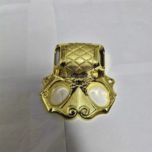 Modelo 4 #   Accesorios Funerarios: Juego de Manijas de Esquina para Ataúd Americano, Suministros Funerarios de China, Herrajes para Ataúd, Decoración para Ataúd - Product Image 4