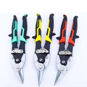 MAXPOWER HARDEN Tesoura de Aviação Tipo 10\" com Cabeça Esquerda, Ferramenta Multiuso para Corte, Tesouras para Cortar Lata CRV - Product Image 4
