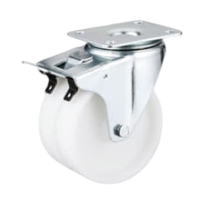 ล้อคู่ PP คุณภาพสูง รับน้ำหนักได้มาก (190กก./270กก.) ดีไซน์ลูกปืนแบบธรรมดาสำหรับงานอุตสาหกรรม - ราคาแข่งขัน - Product Image 5