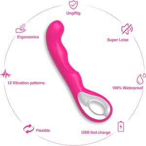 Nouveaux mini jouets sexuels pour adultes transfrontaliers chargeant le masseur vibrant de clitoris bâton AV Stimulation du point G masturbateur féminin - Product Image 4