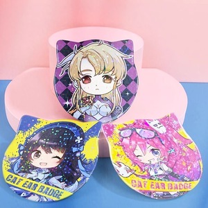 Badges et boutons personnalisés en fer blanc pas chers – Fabrication sur mesure de badges en forme de cœur en fer blanc – Vente en gros - Product Image 6