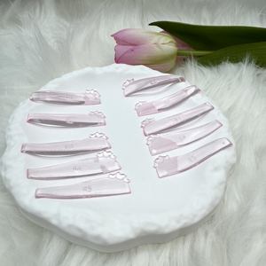 Cinta multicolor, Gel elevador de pestañas, tira de plástico reutilizable Rosa Flexible, máscara sin olor para maquillaje, rizador de pestañas eficaz - Product Image 4