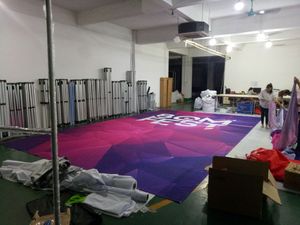 Phông Nền In Tùy Chỉnh Biểu Ngữ Vải Vải Bền Màu Mạnh Cho Sự Kiện - Product Image 6