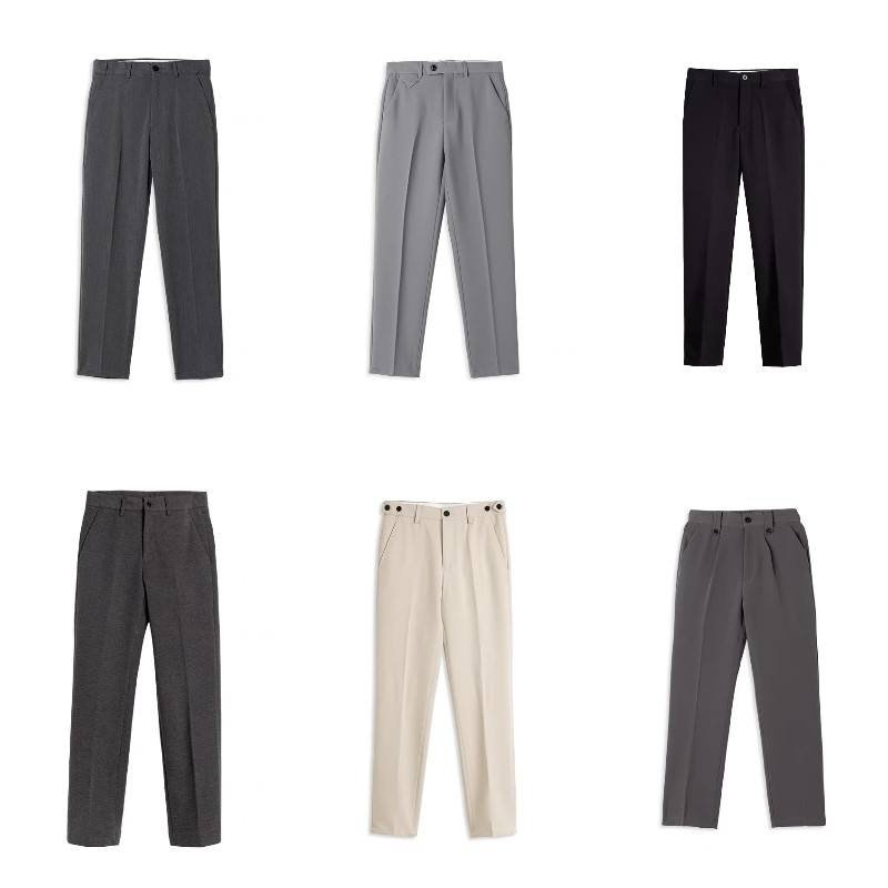 Wholesale High Elastic Men's Classic Pants - Custom Slim Suit Pants Wholesale High Elastic Men's Classic Pants - Custom Slim Suit Pants