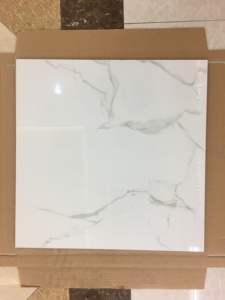 Hiện đại gạch cổ điển cho sàn 60x60 bằng đá cẩm thạch trắng tráng men đánh bóng Sứ gốm vuông gạch cho khách sạn nội thất bức tường - Product Image 3