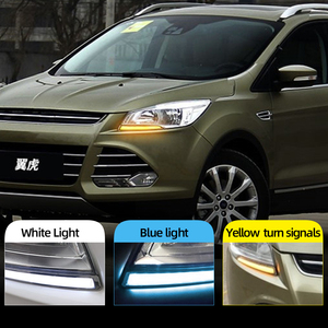 Luz led diurna drl con intermitente amarillo para coche <span class=keywords><strong>Ford</strong></span> <span class=keywords><strong>Kuga</strong></span>, Escape 2014, 2015, 2016, <span class=keywords><strong>2017</strong></span> - Product Image 3