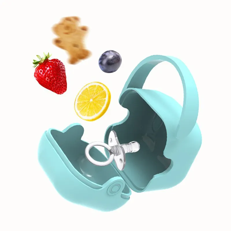New Arrival Baby Products Shower Gift BPA Free PP Teats Soother Pacifier Container Holder Storage Case Plastic Box For Baby Kids