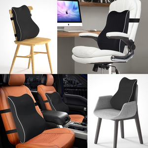 <span class=keywords><strong>Coussin</strong></span> de soutien <span class=keywords><strong>lombaire</strong></span> pour <span class=keywords><strong>voiture</strong></span> en mousse à mémoire de forme avec gel rafraîchissant, pour soulager les douleurs lombaires, <span class=keywords><strong>coussin</strong></span> orthopédique pour fauteuil roulant et <span class=keywords><strong>voiture</strong></span> - Product Image 3
