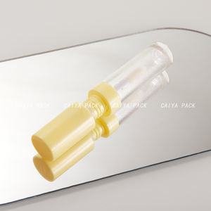 CAIYA Unique <span class=keywords><strong>Surface</strong></span> Fruit Couleur 8ml Épais Baguette Brillant À Lèvres Conteneurs Graisse Lipgloss Tubes Vide Teinte À Lèvres Bouteille D'huile avec Grand Pinceau - Product Image 4