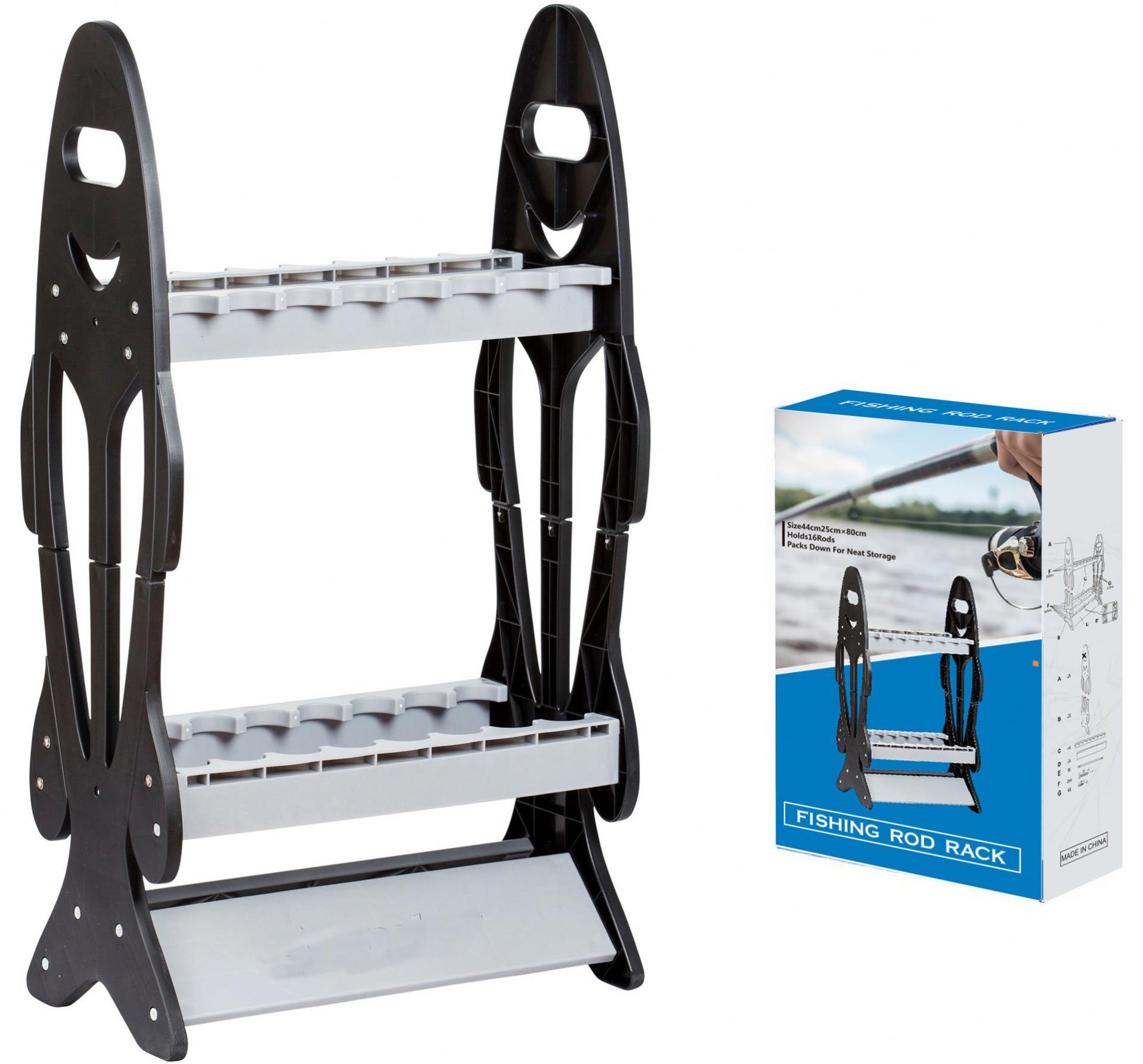 electric scooter fishing rod holder For Bike, Cart, ATV, Scooter, Motorcycle & Beach Carts – 2-Tube Rack SG You can also use Color:Mad Cow Best Baitcaster Combo at