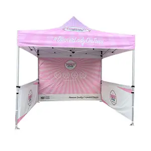 Cheap 10 X 10 Outdoor Event Custom Made 3x3 Promotional Tent Pop Up Advertising Trade Show 10x10 Custom Canopy Tent With Logo