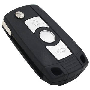 Étui pliable pour clé à distance s-<span class=keywords><strong>hell</strong></span>, boîtier de clé de voiture intelligente HU92 ou HU58 lame non coupée pour BMW série 1 3 5 6 7 X3 X5 Z3 Z4 E38 E39 - Product Image 3