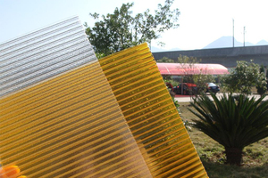 Moderna X-Structure Honeycomb 2-Wall 4-Wall <span class=keywords><strong>Policarbonato</strong></span> Multiwall Sheet para Hotel Invernadero Agrícola PC Invernadero Cubierta - Product Image 4