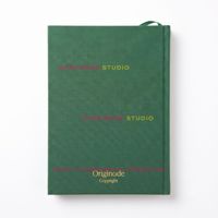 Carnet de notes en lin avec couverture rigide, doré à chaud, design personnalisé, A4, A5, A6, B5, agenda professionnel personnalisé