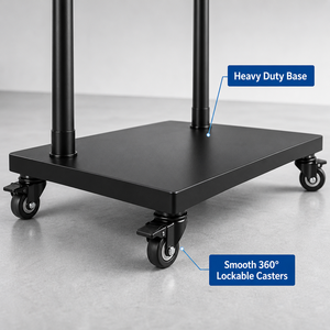 27-43 Inch TV Support <strong>Bracket</strong> LCD TV Mobile TV Cart Stand Monitor Floor Stand Factory Custom - Product Image 3