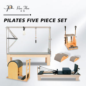 Ensemble d'équipement pour <span class=keywords><strong>studio</strong></span> de Pilates, Reformer de Pilates pour exercices de fitness, équipement de yoga, ensemble Pilates cinq pièces - Product Image 1
