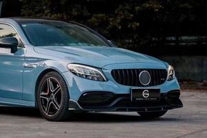 Genuino kits de cuerpo para <span class=keywords><strong>2013</strong></span>-2021 <span class=keywords><strong>Benz</strong></span> W205 Clase C C200L <span class=keywords><strong>C220</strong></span> C240 C250 C280 C300 actualización C63 amg de parachoques del coche capó guardabarros - Product Image 4