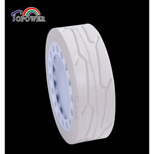 Neumático Trasero Topower 200X8 con Rueda de Acero y Freno para Skyjack SJ3219 AWP - Product Image 4