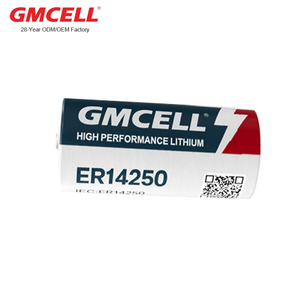 Batterie Li-SOCl2 ER14250 1/2AA 3.6V 1200mAh LS 14250 Cellule au lithium pour collier de chien, capteur de mesure, système d'alarme - Product Image 1