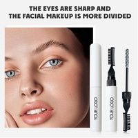 Stylo gel à sourcils professionnel personnalisé en usine 2026 avec spoolie, tenue forte, gel à sourcils pour marque privée